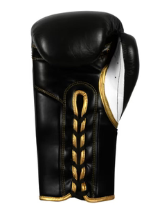 TITLE Boxeo Mexican 18oz Leather Lace Training Boxing Gloves Quatro