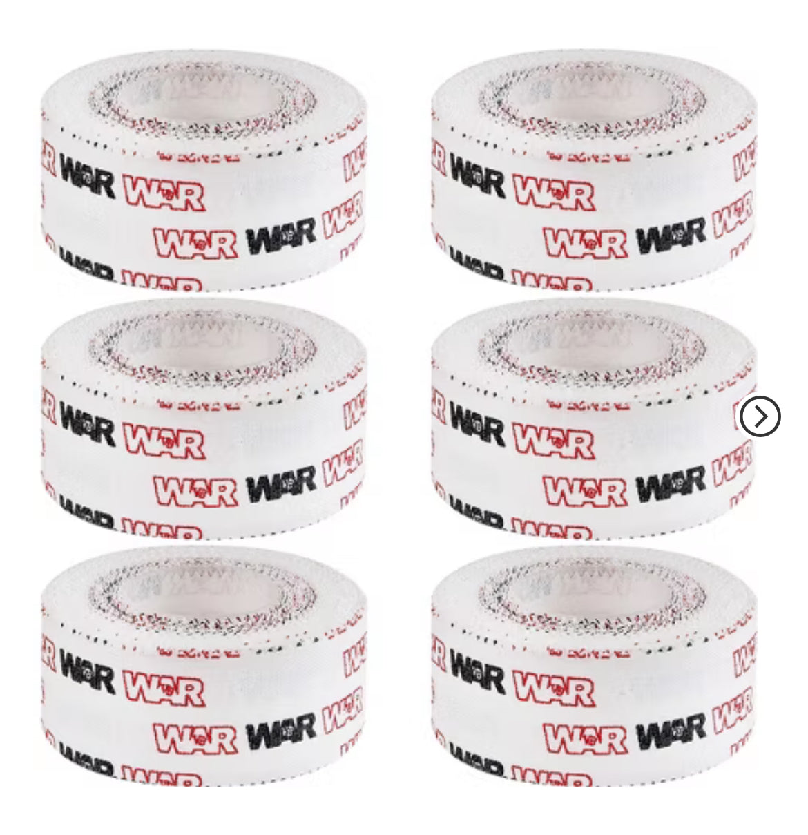 WAR Tape EZ Rip Athletic Tape for Boxing, MMA, Muay Thai, Kickboxing, Crossfit