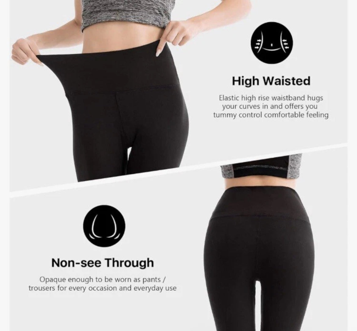 SINOPHANT High Waisted Leggings