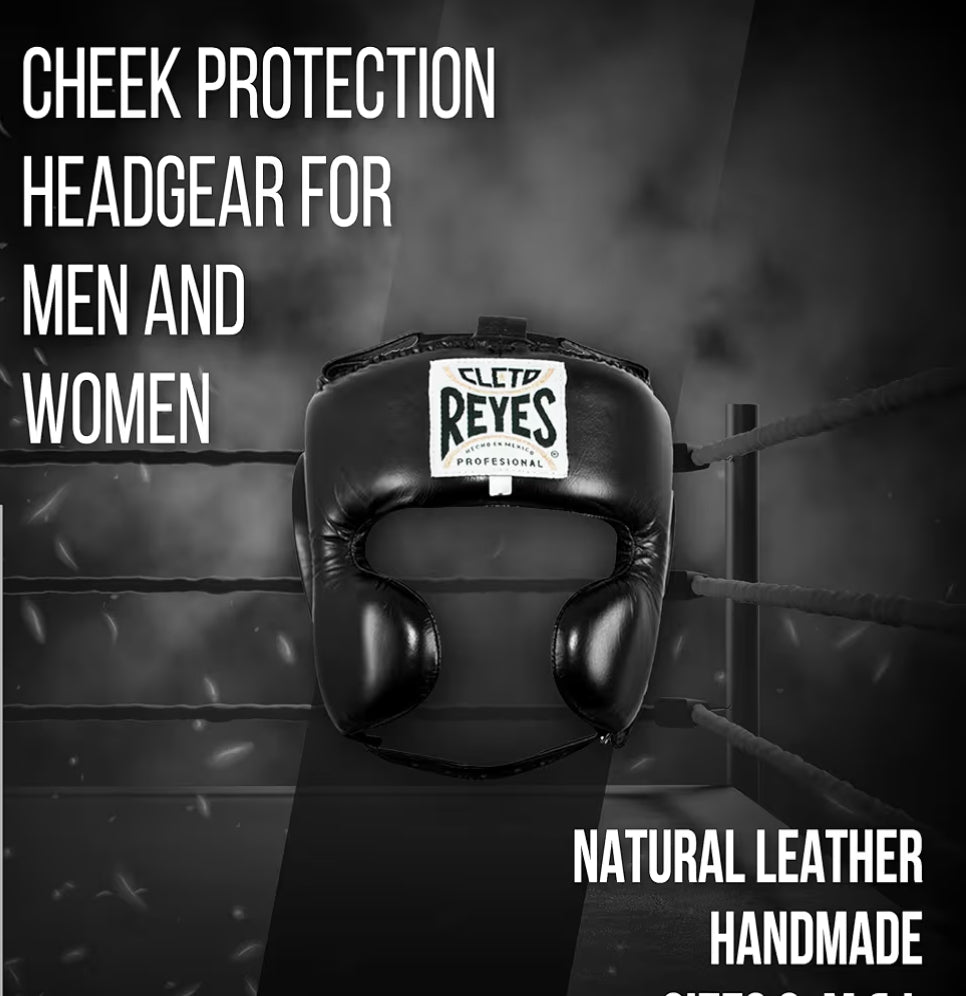 CLETO REYES Boxing Headgear with Cheek Protection