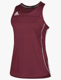 Women’s Maroon Medium Adidas Clima Cool Racerback Tank Top