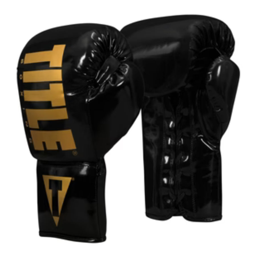16oz TITLE Boxing Inferno Intensity Lace Training Boxing Gloves