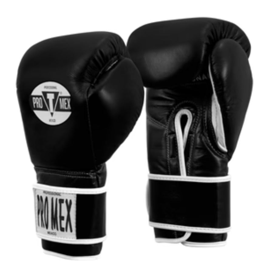 16oz Pro Mex Professional Training Boxing Gloves 3.0 - Black
