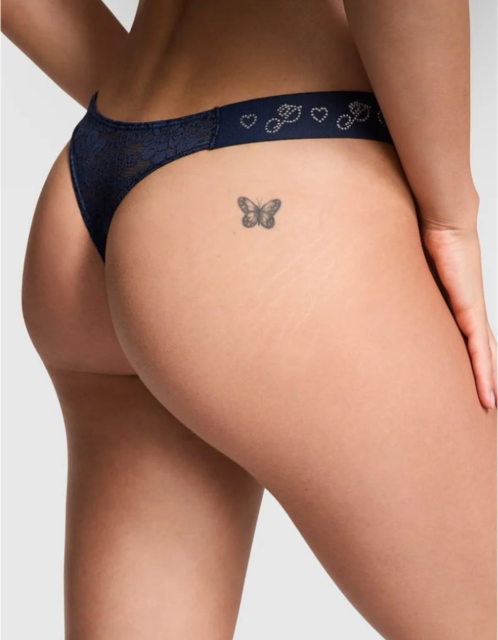 Large WINK LOGO HIGH-LEG THONG PANTY by Victoria's Secret