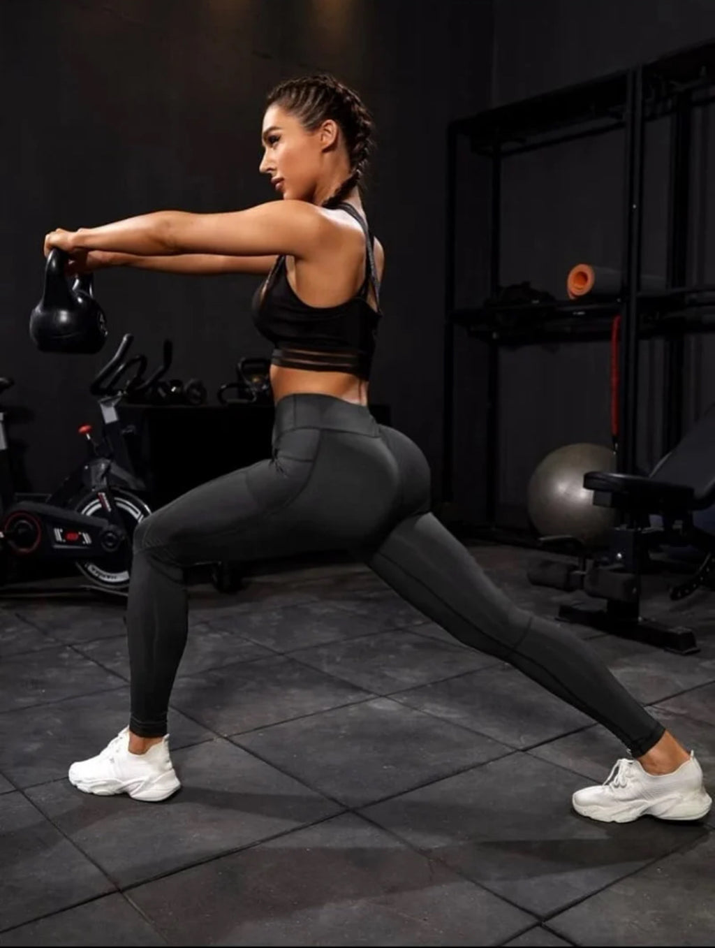 Breathable Sport Powerista Yoga Leggings Wide