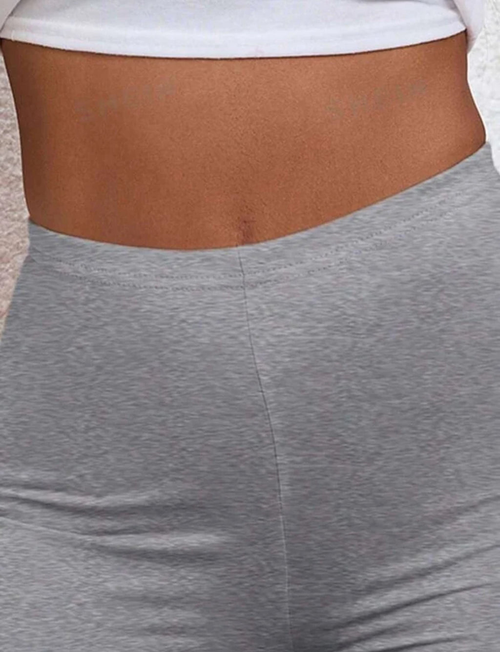 Slayr Women'S Gray Short Length Leggings