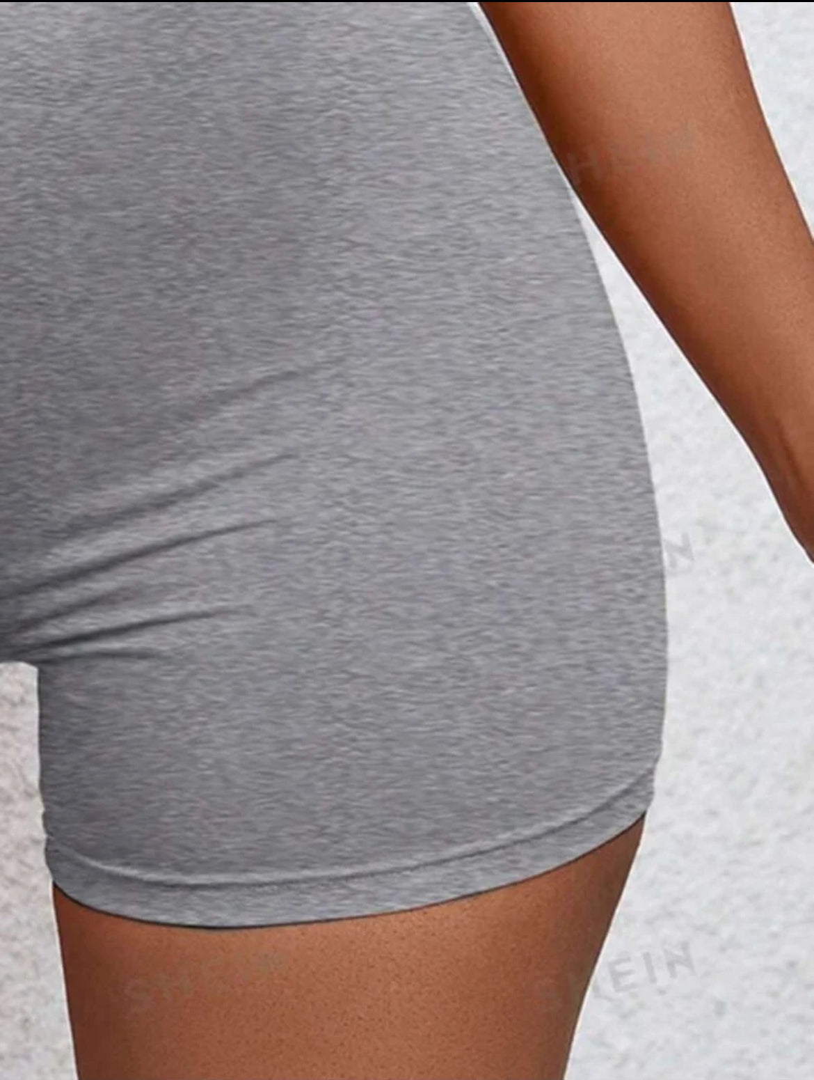 Slayr Women'S Gray Short Length Leggings