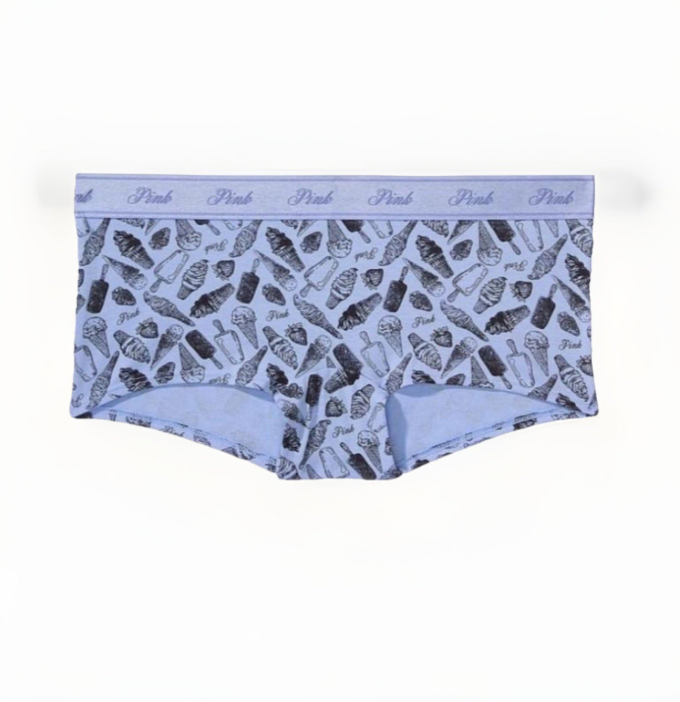 Women’s Logo Cotton Boy short Panties by PINK