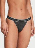 Victoria's Secret Logo Cotton Tanga Panty