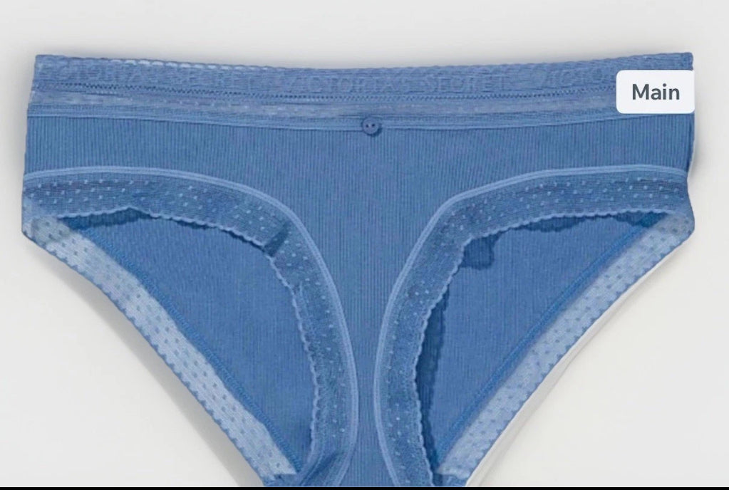 XXL Ribbed Cotton Hiphugger Panty