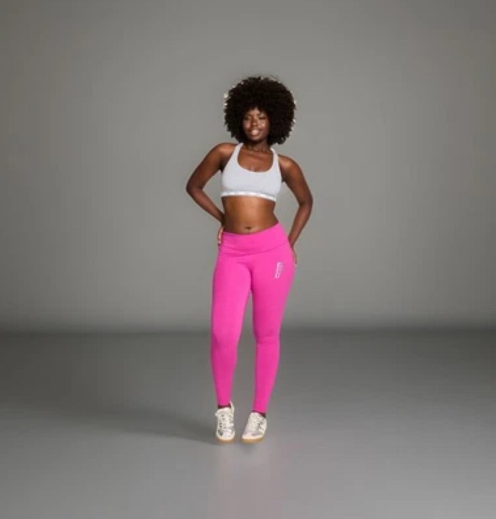 PINK ALL-DAY COTTON LEGGINGS