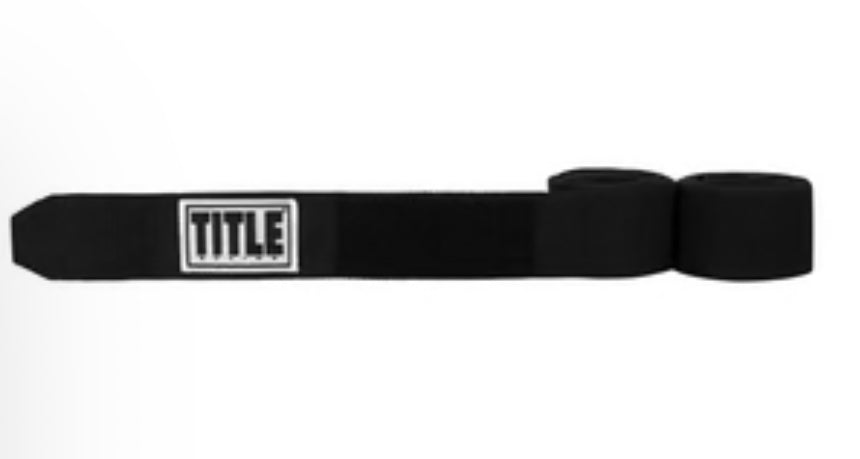 TITLE Boxing Semi Elastic 210" Extra Long Hand Wraps
