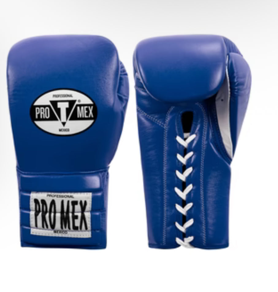 16oz Pro Mex Professional Lace Sparring Boxing Gloves