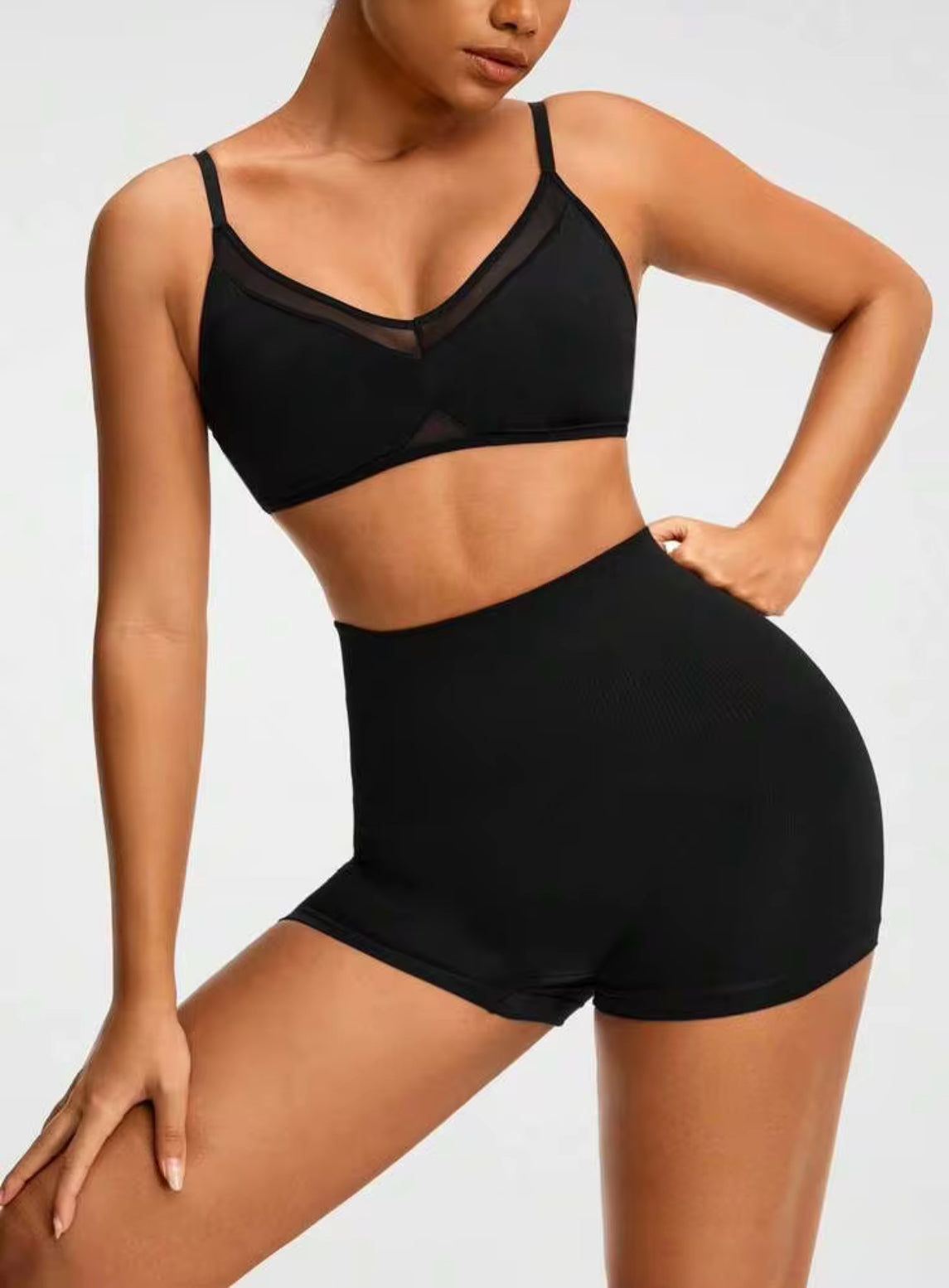 Solid Color Simple Shape wear Bottoms Booty Shorts