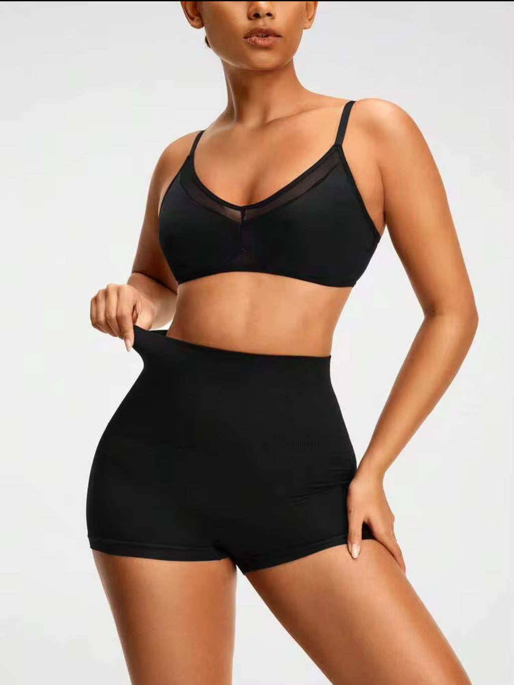 Solid Color Simple Shape wear Bottoms Booty Shorts
