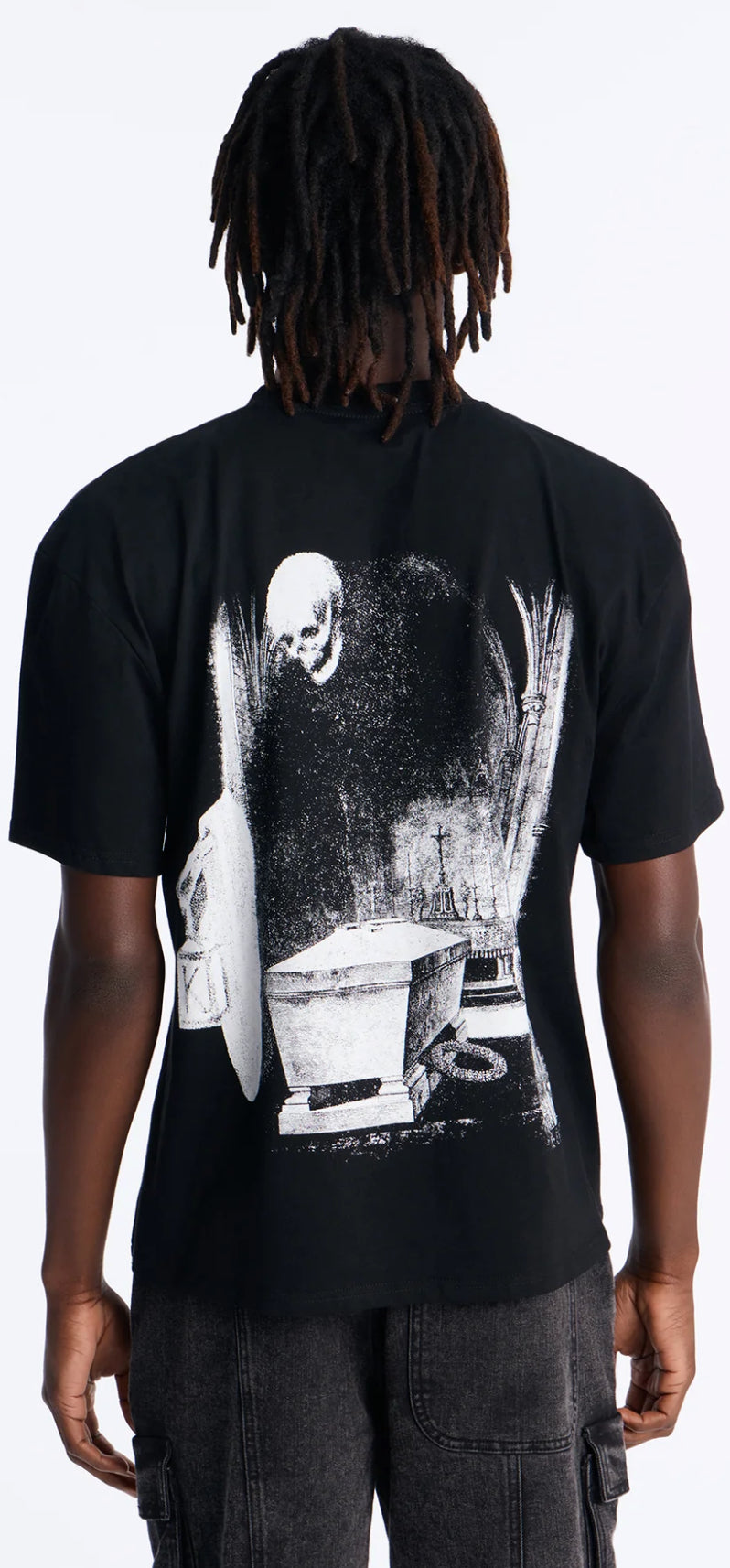 Looming Death Oversized Short Sleeve Tee